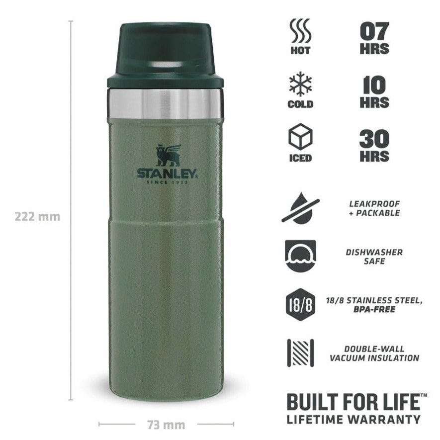 STANLEY CLASSIC TRIGGER-ACTION TRAVEL MUG | 0.47L / 16OZ