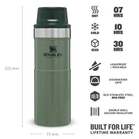 STANLEY CLASSIC TRIGGER-ACTION TRAVEL MUG | 0.47L / 16OZ