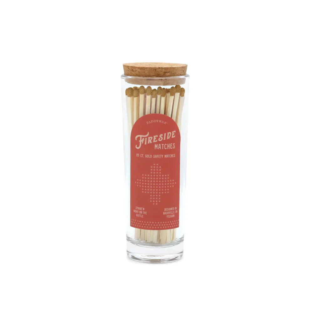 Fireside Safety Matches - blush pink