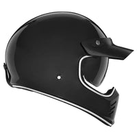 Seventy II full face helmet - Shiny Black