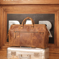 The Doctor genuine leather weekend bag