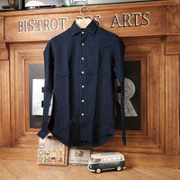 Indigo Denim Cotton Shirt