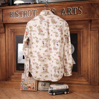 Weekend in Polynesia printed cotton shirt