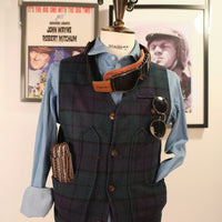 Maremmano Wool Vest Black Watch