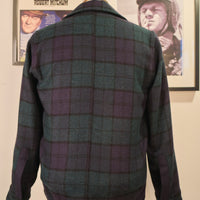 Black Watch Shetland wool Overshirt