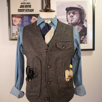 Maremmano Wool Vest - Tuscany Fog