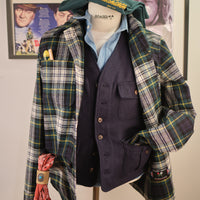 Lumberjack Tartan Shetland wool Overshirt