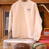 Mitchumm Pennant Crewneck Sweatshirt Off-white