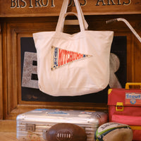 Mitchumm Natural Pennant Tote Bag