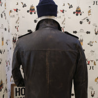 Heritage Leather Aviator Jacket