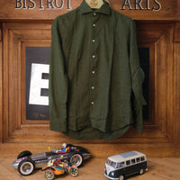 Forest Green twill Shirt