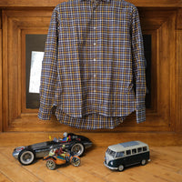 Ochre Checkered twill Shirt