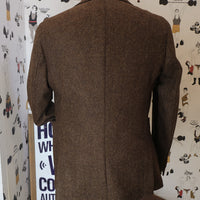 Shetland wool Brown Blazer