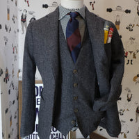 Shetland wool Grey Blazer