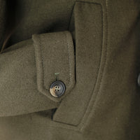 Military Double-Breasted Peacoat
