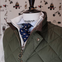 Olive Green Quilted Vest