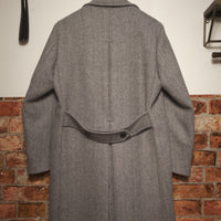 Herringbone blue coat