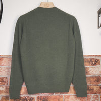 Military Moss Wool Sweater