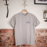 Mitchumm "Le Palme" tshirt - grey & lavender
