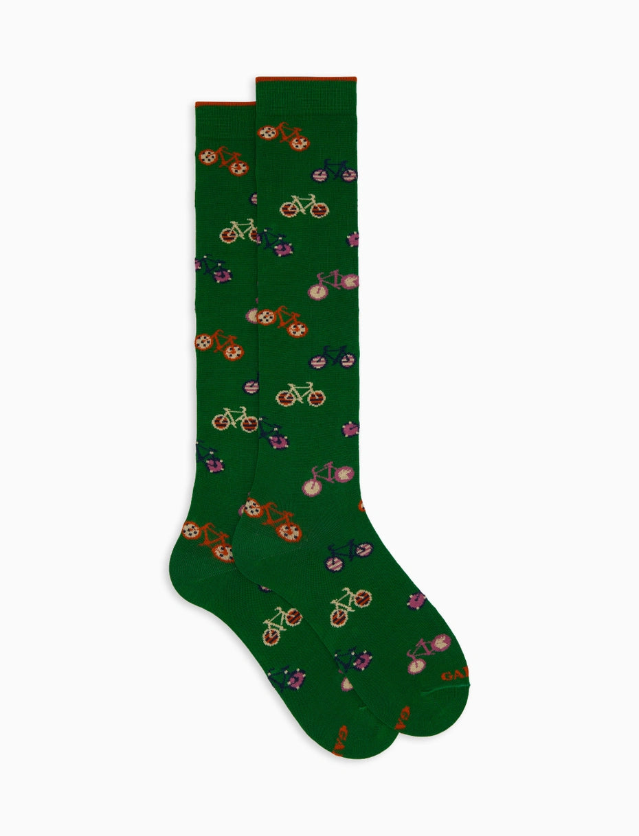 I want to ride my bicycle long socks - navy
