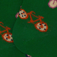 I want to ride my bicycle long socks - navy
