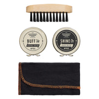 Travel Shoe Shine Tin