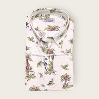 Weekend in Polynesia printed cotton shirt