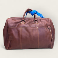The Doctor genuine leather weekend bag