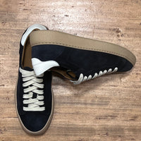 Low sneakers - Navy suede