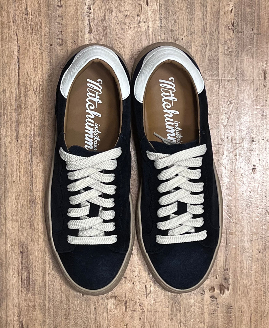Low sneakers - Navy suede
