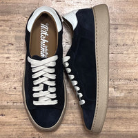 Low sneakers - Navy suede