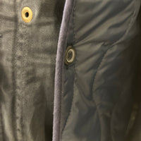 Washed and lined cotton field jacket - Navy