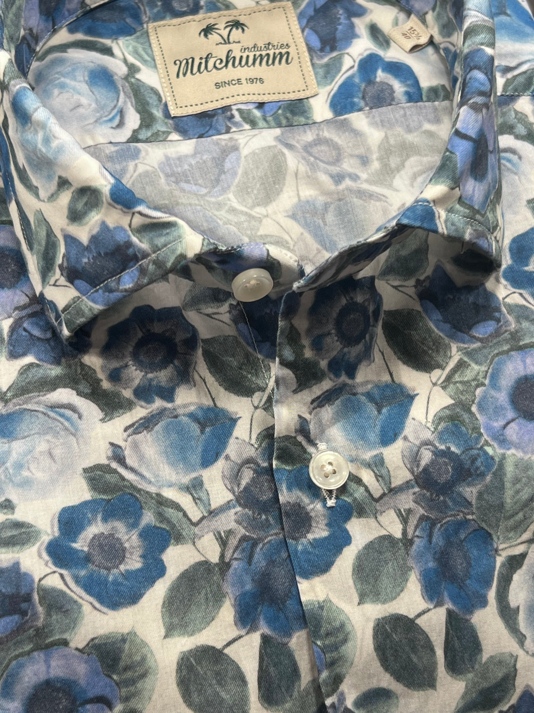Flower power LIBERTY® wallpaper flower shirt