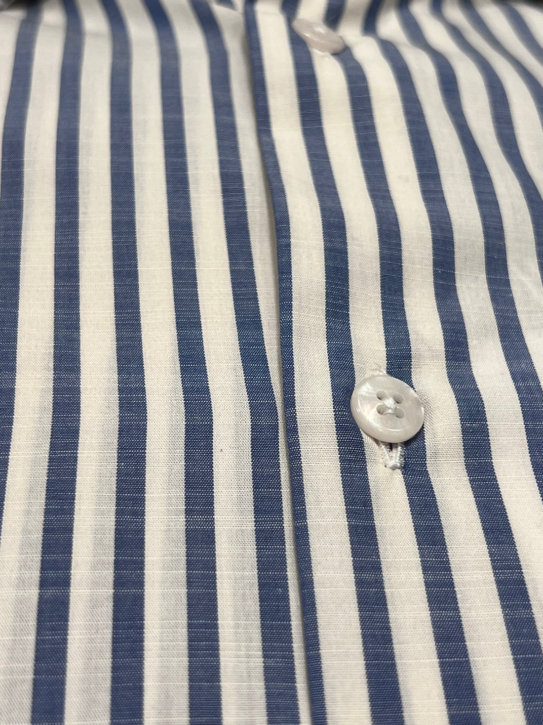 Offwhite and blue striped shirt