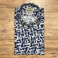 60's graphic cotton Shirt