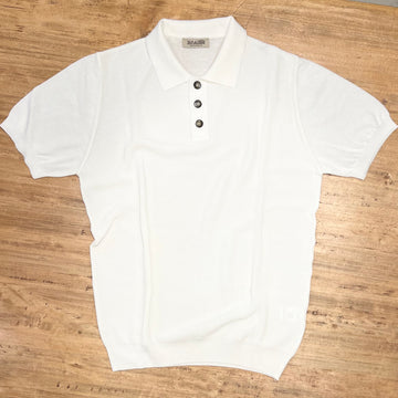 Seventies polo shirts - White on white