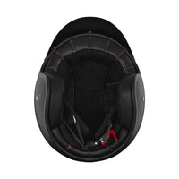 The Classic open face Helmet - Full Black
