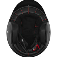 The Classic open face Helmet - Full Black