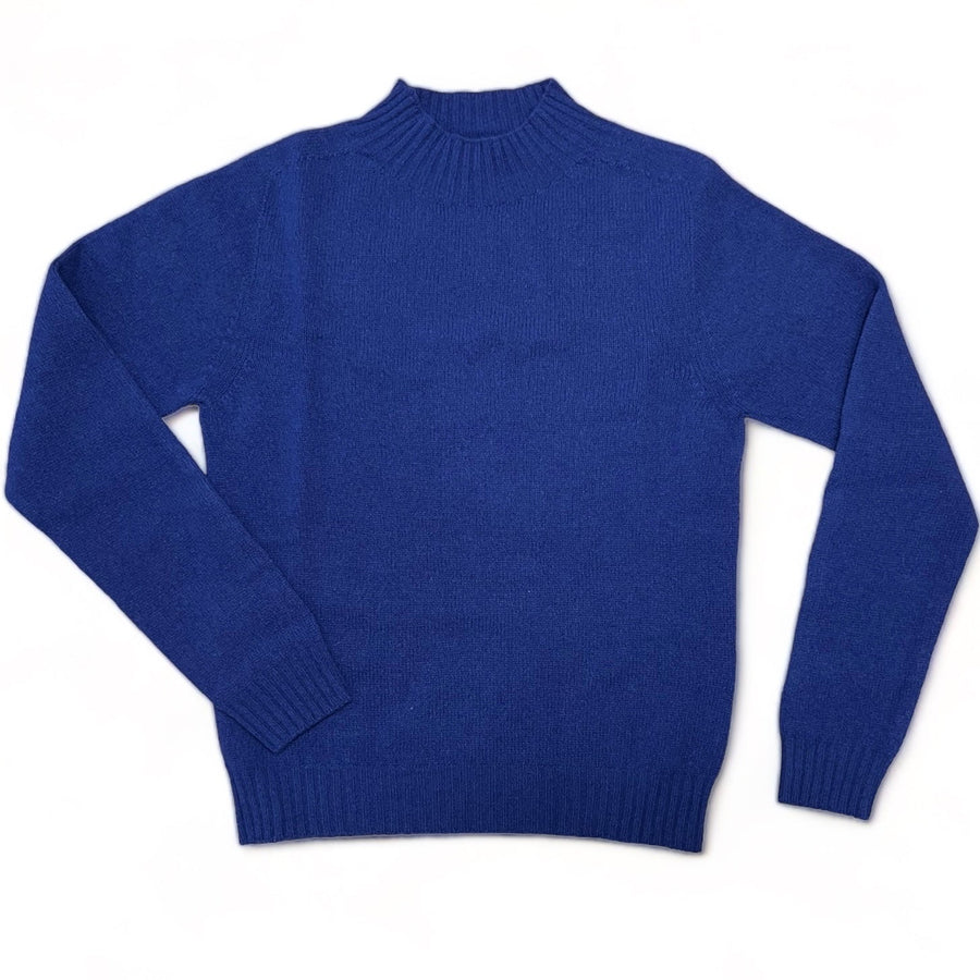 Avio Blue Shetland Sweater