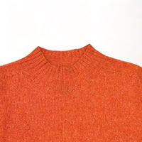 Orange Shetland Sweater