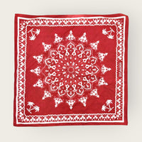 Mosaic red bandana