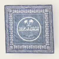 With Amore light blue bandana