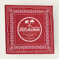 With Amore red bandana