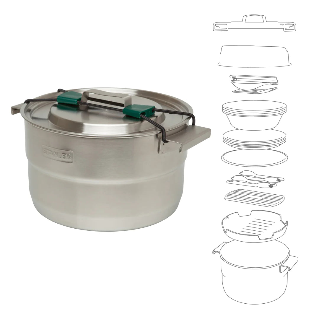 ADVENTURE FULL KITCHEN BASE CAMP COOK 21PCS