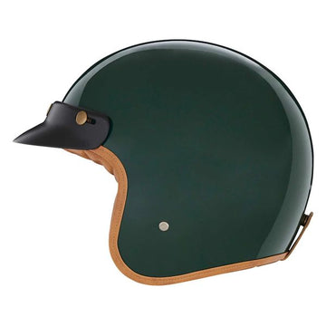 The Classic open face Helmet - British green
