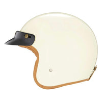 The Classic open face Helmet - Glossy Cream
