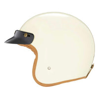The Classic open face Helmet - Glossy Cream