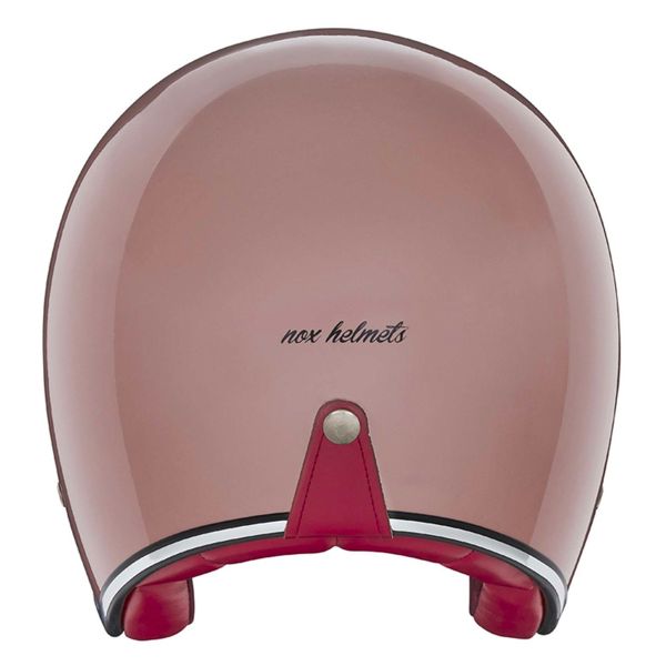 The Classic open face Helmet - ultrathin metalflake Pink Gold