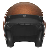 The Classic open face Helmet - Bronze metal flake