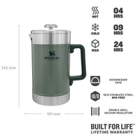STANLEY CLASSIC STAY HOT FRENCH PRESS | 1.4L / 48OZ